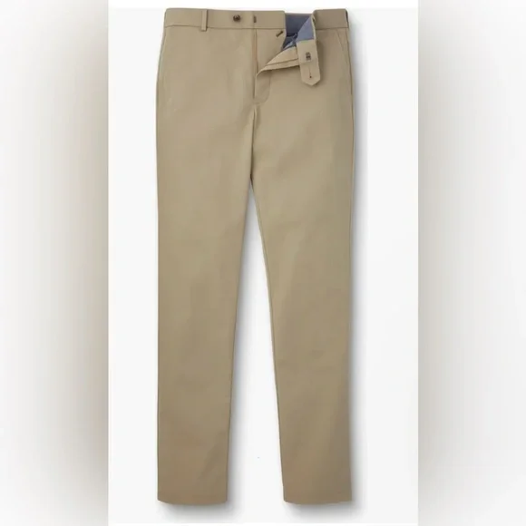 Charles Tyrwhitt Men's Khaki Chinos - Picture 2 of 4